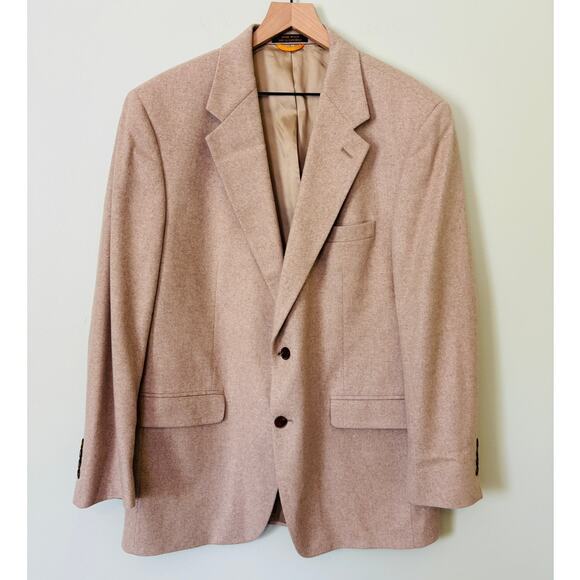 Lord & Taylor 100% Cashmere Blazer Jacket Size 44 - Picture 1 of 10